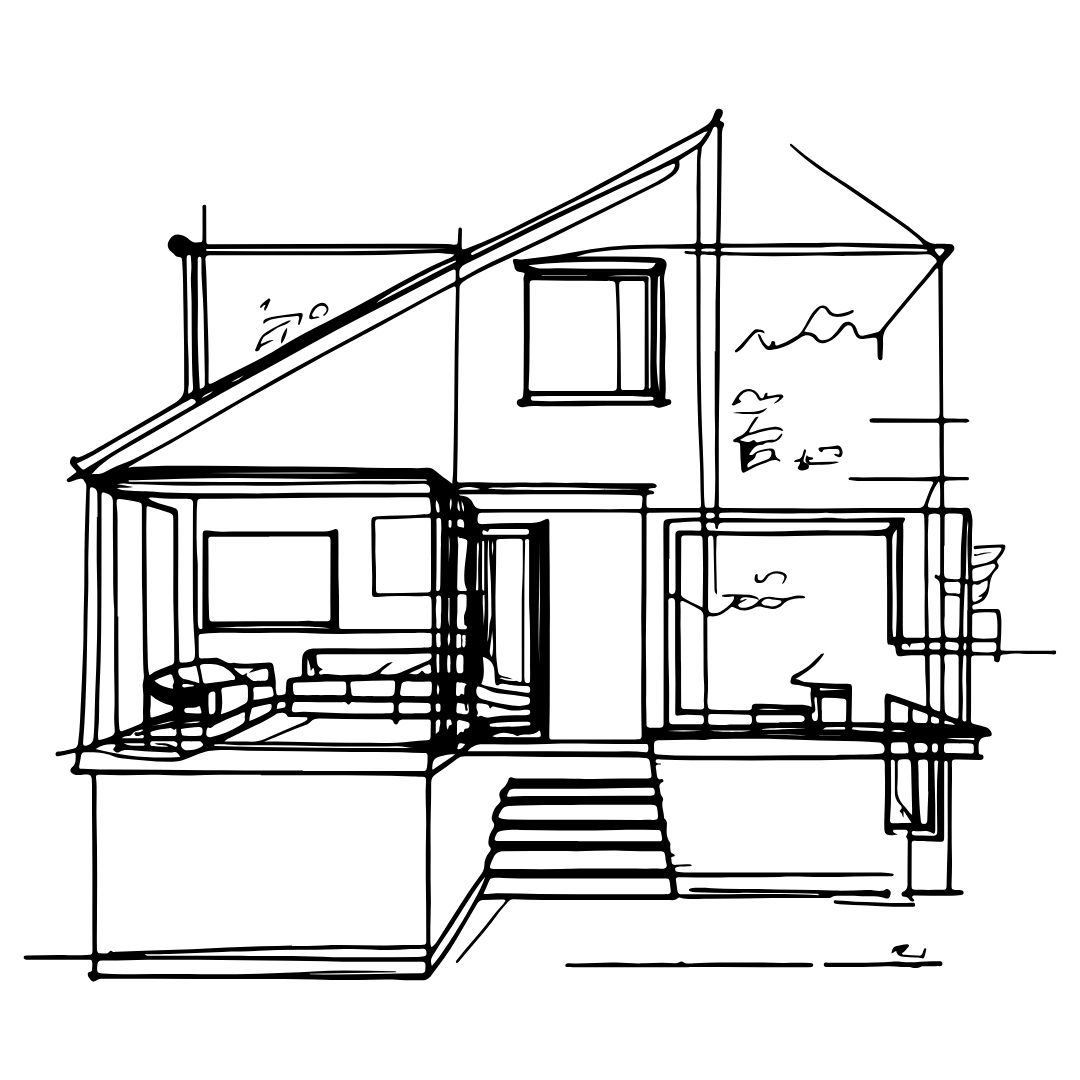 Residential Architecture Sketch